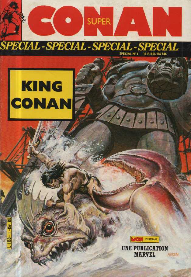 Une Couverture de la Série Super Conan Spécial